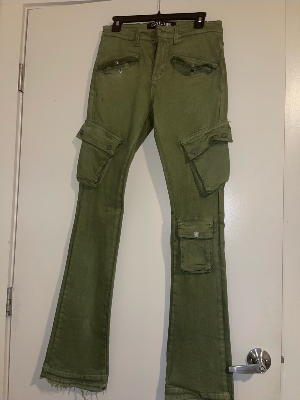 Olive Green Cargo Women’s Jeans
